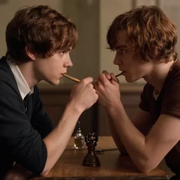 a scene from the tv show the queen's gambit
