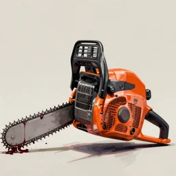 'just a chainsaw with blood,, intricate, cinematic lighting, highly detailed, digital painting, artstation, concept art, smooth, sharp focus, illustration, art by Artgerm and Greg Rutkowski, Cgsociety