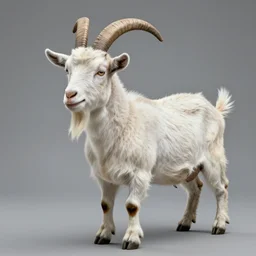 Kanye West morphing into a goat, high detail, 4k