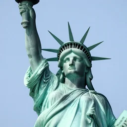 psilocybin - hallucinations - statue - of - liberty, ( ( ( ( sharp focus, by gaston bussiere, bayard wu, giger, maxim verehin ) ) ) )