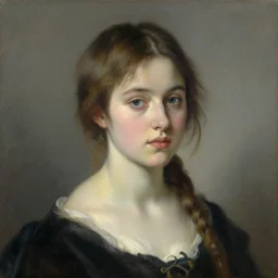 beautiful girl portrait by albert marquet