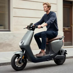 raymond loewy vision of an electric scooter