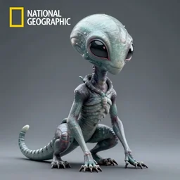 national geographic professional photo of an alien animal, award winning