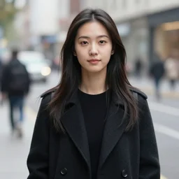 street photograph portrait in the style of bruce gilden of a young woman who got caught in a rainstrom in the city, hyper detailed, technicolor, harsh lighting, close - up, portra 4 0 0