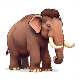 mammoth with a beer