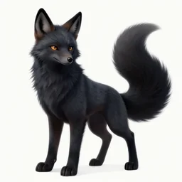 award winning beautiful portrait commission art of a male furry anthro black fox fursona with a tail and a cute beautiful attractive detailed furry face wearing stylish cyberpunk clothes in a cyberpunk city at night while it rains. Character design by charlie bowater, ross tran, artgerm, and makoto shinkai, detailed, inked, western comic book art
