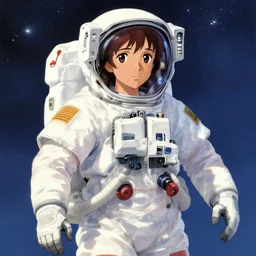 model jessica alba light novel illustration as an astronaut by makoto shinkai by victo ngai by