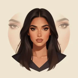 symmetrical centered portrait, Maya Ali Sorcerer, attractive eye official fanart behance hd artstation by Jesper Ejsing, by RHADS and Makoto Shinkai and Lois van baarle and ilya kuvshinov and rossdraws