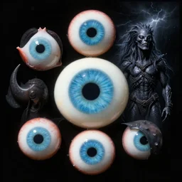 agate, still frame from'venus storm beholder'movie by rembrandt, d & s evil eye on black background by malczewski, eye of beholder on black background by jakub rozalski, storm beholder by giger on black