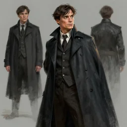 concept art of cillian murphy as thomas shelby