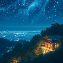 miracle symphony x nightcore by haruko ichikawa, makoto shinkai, scenic upper body, technological optimism, pixiv