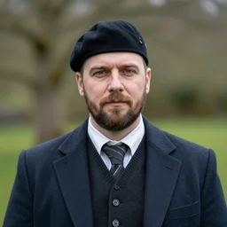 a photo portrait of a Scottish man, 8k, high quality, high detail, flickr