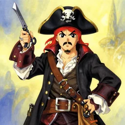 pirate captain by akemi takada
