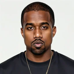kanye west, manga, highly detailed, digital art, centered, portrait, colored accurately, in the style of inio asano