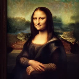 mona lisa in gryffindor uniform