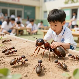 a school for ants