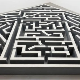 a maze designed by berne becher and hilla becher