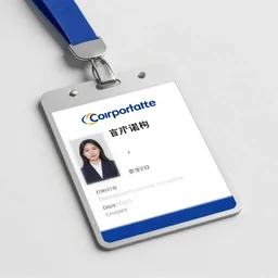 ultra realist id card, corporate identity