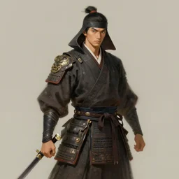 samurai by artist thuan nguyen minh duong, artstation