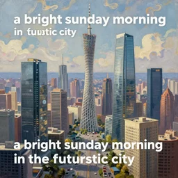 An extremely detailed artwork titled ‘a bright sunday morning in the futuristic city’ a detailed oil painting in the style of greg rutkowski, by Jean Giraud, mordecai ardon and wayne barlowe. trending on artstation. (digital art diorama) HD 4k UHD