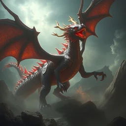epic dragon concept art, artstation, cinematic