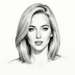 black and white pen and ink drawing of young sharon stone, 2 2 years old by rob rey and jesper ejsing, artstation, above lighting, long shadows, as black widow