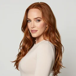 lindsay lohan, mucha style, art nouveau