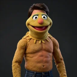 muppet as tom cruise, au naturel, hyper detailed, digital art, trending in artstation, cinematic lighting, studio quality, smooth render, unreal engine 5 rendered, octane rendered, by sergey grechanyuk