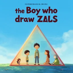 poster for a film animation called the boy who drew triangles, 8 k, hd, dustin nguyen, akihiko yoshida, greg tocchini, greg rutkowski, cliff chiang
