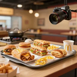breakfast, bob evans, depth of field, food photography, isometric, tasty, mcdonalds, wide shot, studio, bokeh, gmaster, cooking, food, kodak, sony, canon