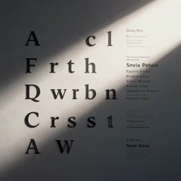 alphabet list