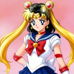 michael jackson in sailor moon anime high quality concept art