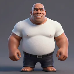 crazy mike tyson as a pixar disney character from up ( 2 0 0 9 ), unreal engine, octane render, 3 d render, photorealistic