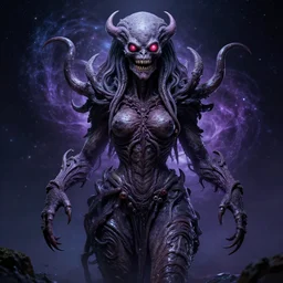 your mom is a cosmic horror by bruce brenneise and wayne haag, photorealistic digital concept art, trending on cgsociety, trending on zbrush central