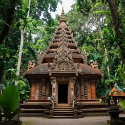 temple in the jungle