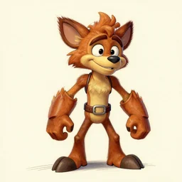 milt kahl sketch of ratchet and clank classic disney style