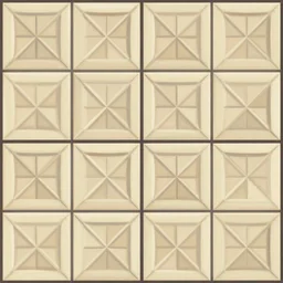 toon - style stylized tile floor texture