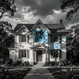 x ray of house