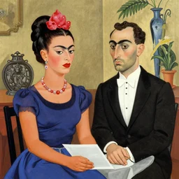 frida kahlo and pablo picasso on a date