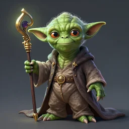 yoda necromancer, artstation