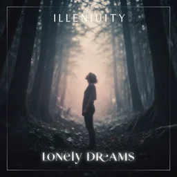 album art of an illenium album named lonely dreams