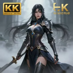 character design, void arcanist beautifull female warrior, fantasy style clothing, anime key visual, official media, illustrated by wlop, extremely detailed, 8 k, trending on artstation, cinematic lighting, beautiful, mist, photorealistic, octane render, unreal engine, hyper detailed, volumetric lighting