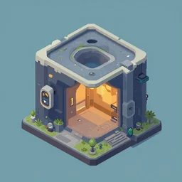 Isometric View of Portal 2