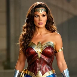 still of Sofia Vergara as Wonder Woman