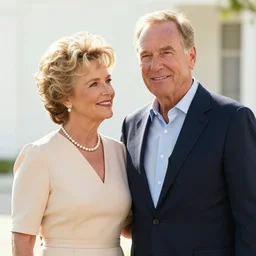 high quality digital photo of don and betty draper on their honeymoon