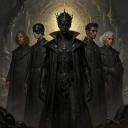 portrait shot of black magic, a scenic dystopian environment, intricate, elegant, highly detailed, centered, digital painting, artstation, concept art, smooth, sharp focus, illustration, artgerm, tomasz alen kopera, peter mohrbacher, donato giancola, joseph christian leyendecker, wlop, boris vallejo