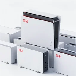 1000 Nintendo Consoles in a pile