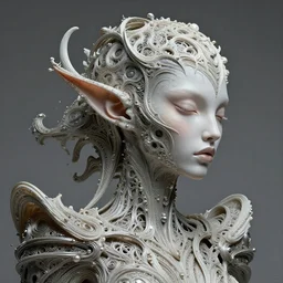 dmt elf by zaha hadid and rick owens. highly detailed, hyper - real, very beautiful, intricate fractal details, very complex, opulent, epic, mysterious, polished, futuristic design, trending on deviantart and artstation