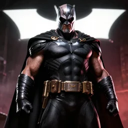 A promotional photo of Bane from The Dark Knight Returns; extraordinary masterpiece!!!!