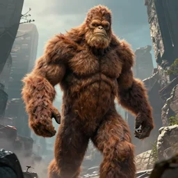 bigfoot as a marvel superhero
